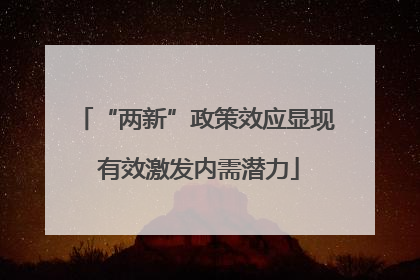 “两新”政策效应显现 有效激发内需潜力