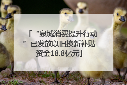 “泉城消费提升行动”已发放以旧换新补贴资金18.8亿元