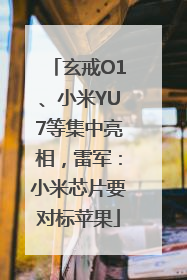 玄戒O1、小米YU7等集中亮相，雷军：小米芯片要对标苹果