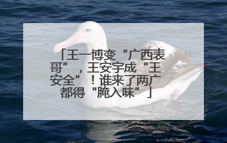 王一博变“广西表哥”，王安宇成“王安全”！谁来了两广都得“腌入味”