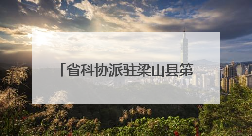 省科协派驻梁山县第一书记——三措并举 赋能乡村教育 助力黄河滩娃健康成长