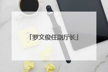 罗文俊任副厅长