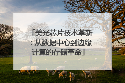 美光芯片技术革新：从数据中心到边缘计算的存储革命