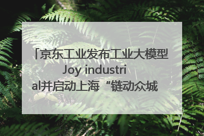 京东工业发布工业大模型Joy industrial并启动上海“链动众城 万亿降本”计划
