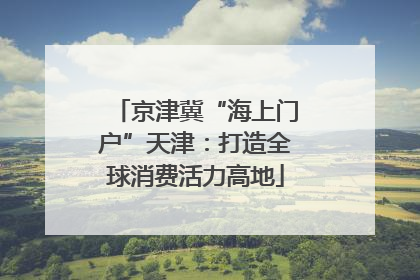 京津冀“海上门户”天津：打造全球消费活力高地