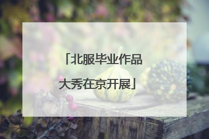北服毕业作品大秀在京开展