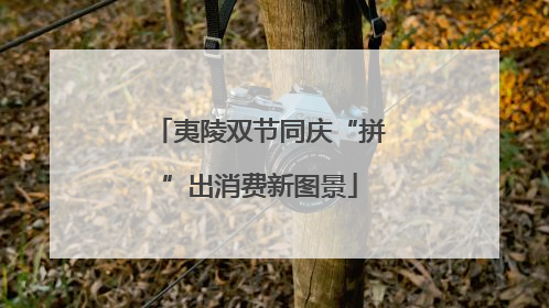 夷陵双节同庆“拼”出消费新图景