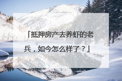 抵押房产去养虾的老兵，如今怎么样了？