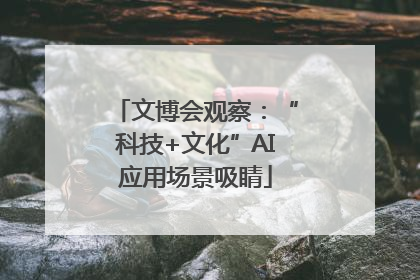 文博会观察：“科技+文化”AI应用场景吸睛