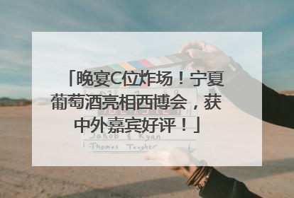 晚宴C位炸场！宁夏葡萄酒亮相西博会，获中外嘉宾好评！