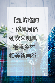 潍坊临朐：移风易俗劲吹文明风 绘就乡村和美新画卷