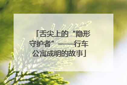 舌尖上的“隐形守护者”——行车公寓成明的故事