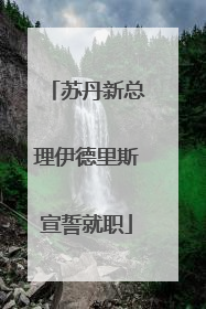 苏丹新总理伊德里斯宣誓就职