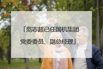 范志超已任国机集团党委委员、副总经理