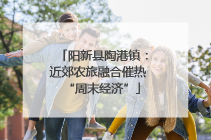 阳新县陶港镇：近郊农旅融合催热“周末经济”