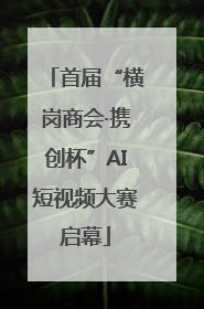 首届“横岗商会·携创杯”AI短视频大赛启幕