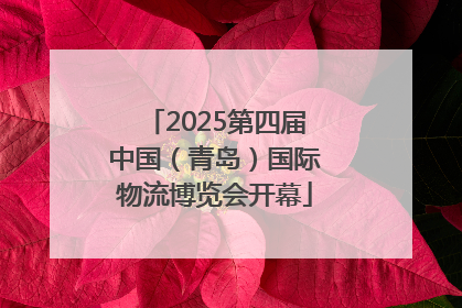 2025第四届中国（青岛）国际物流博览会开幕